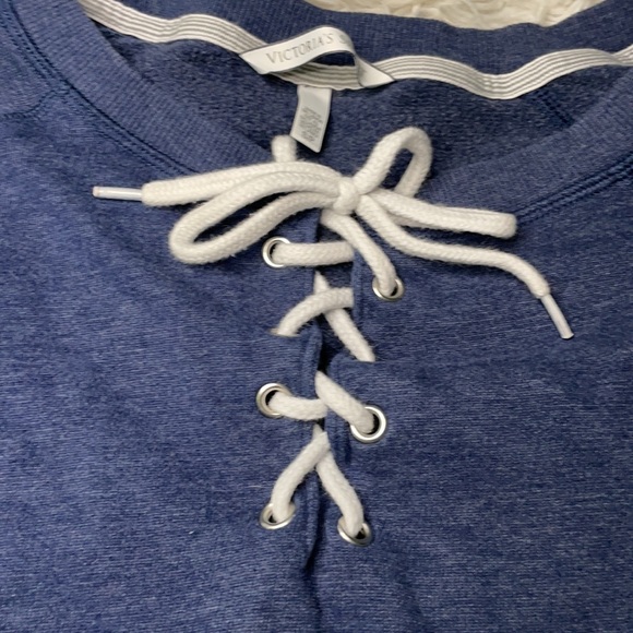 Victoria Secret Navy Sweatshirt - Size Small - Picture 5 of 6